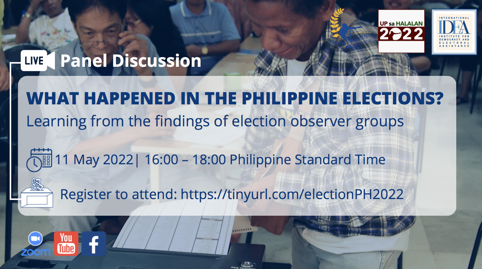 Panel discussion: What happened in the Philippine elections? (hybrid